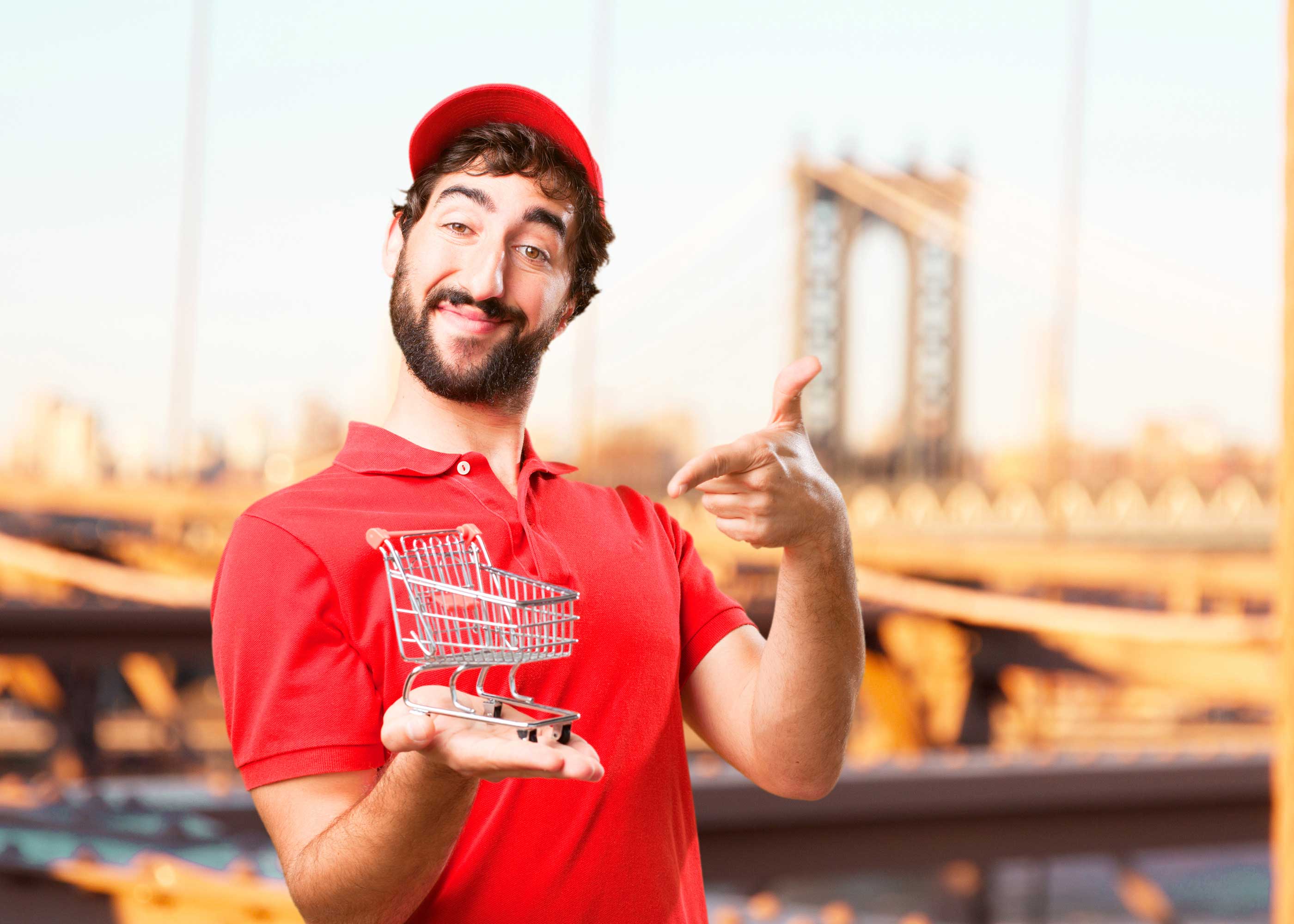 Mari Carri en el supermercado