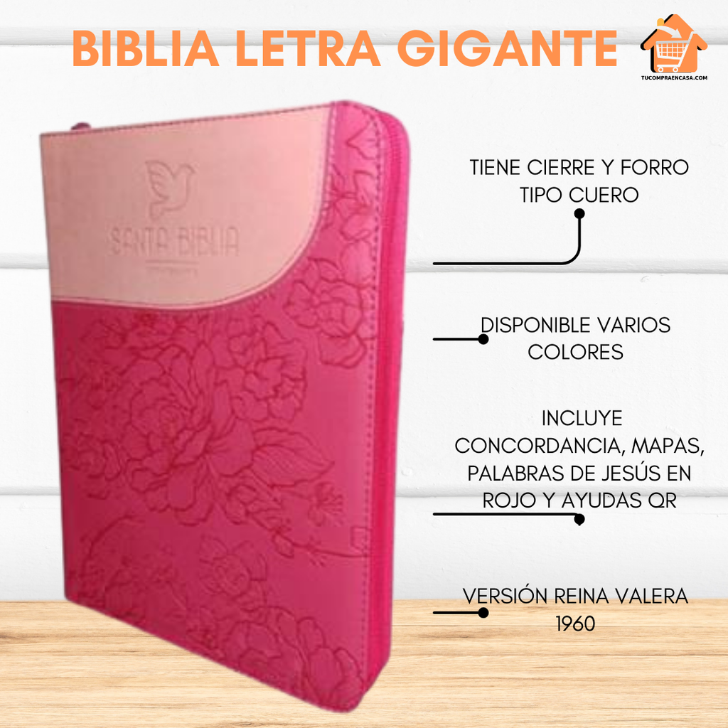 Biblia Letra GIGANTE  - Reina Valera 1960