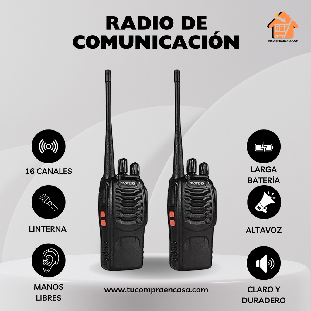 Radio Walkie Talkie Baofeng Bf-888s