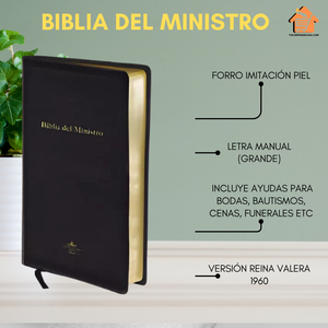 Biblia del Minisitro - RV1960 (Piel)