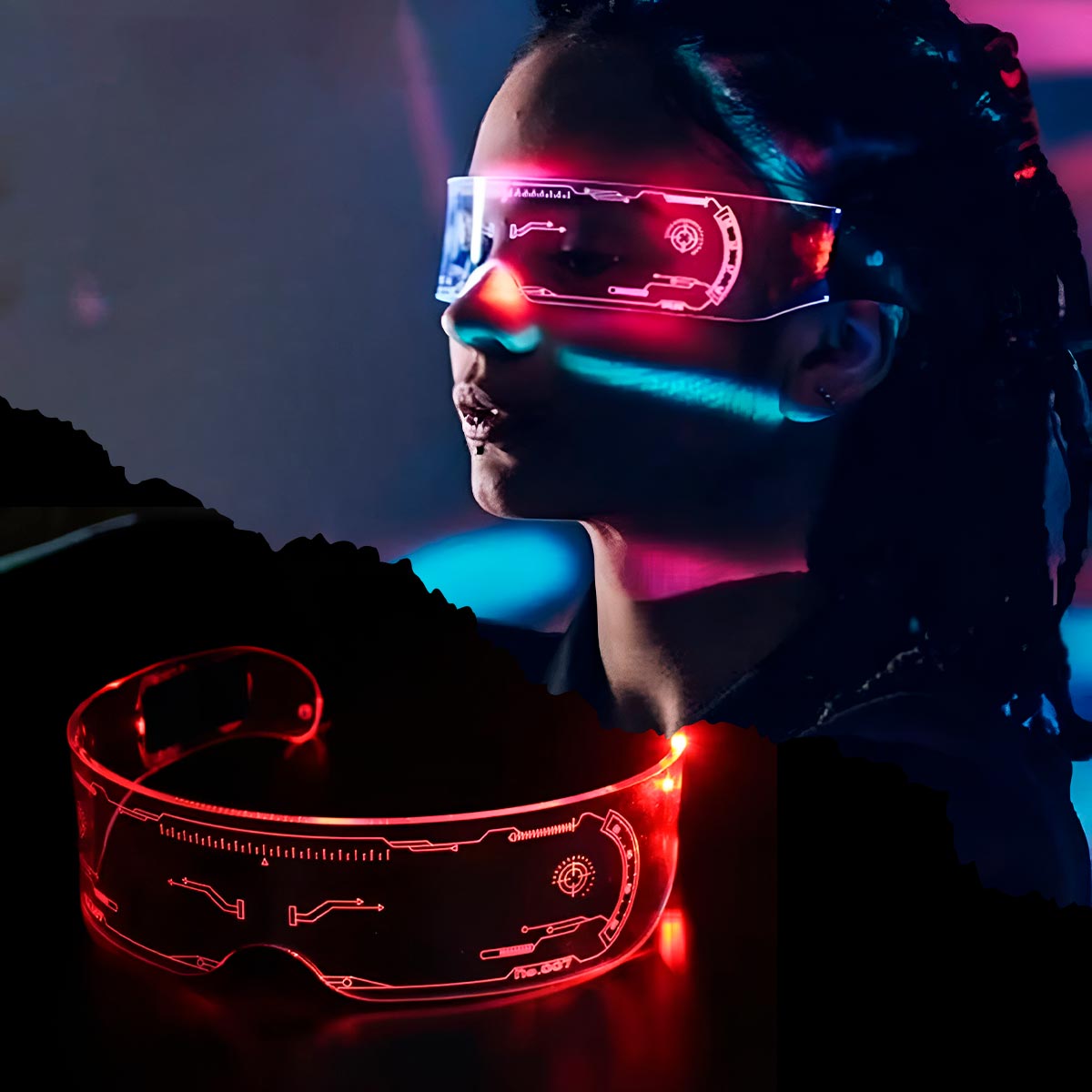 Gafas Luminosas Futuristas LED OFERTA